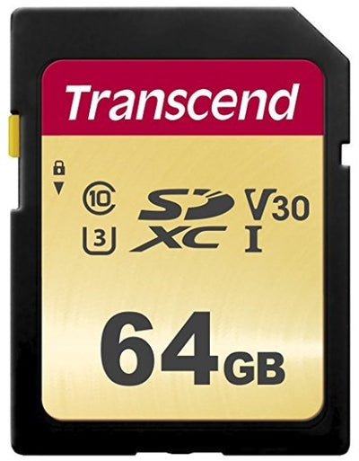 Transcend 64GB, Uhs-i, SD Memory Flash Clase 10 — image 1
