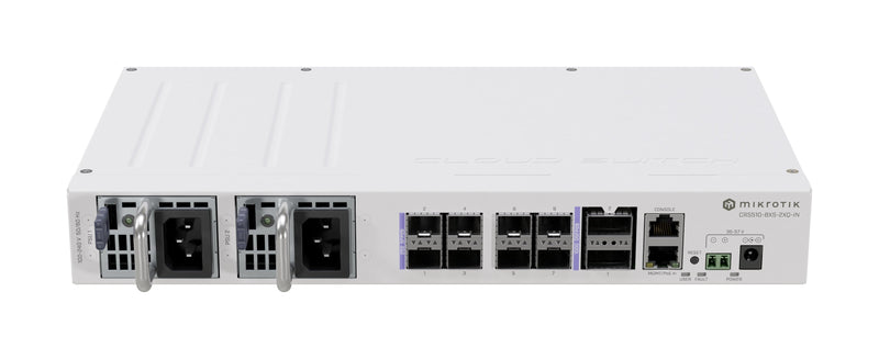 MikroTik CRS510-8XS-2XQ-IN Switch 2XQSFP28 8XSFP28