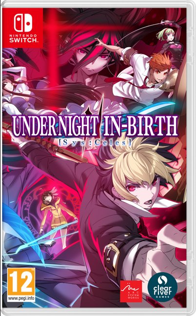 Set Under Night In-birth Ii Sys:celestch Switch