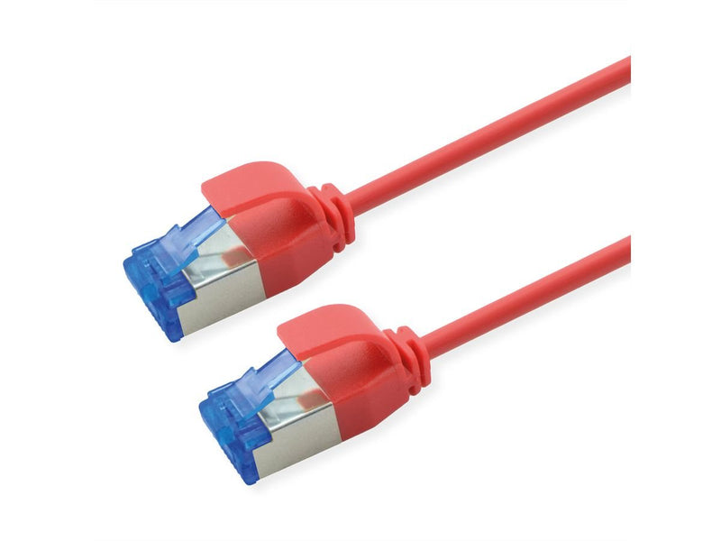 Roline Network Cable CAT.6A (class Ea) S FTP (pimf), Lsoh, PoE, Rojo 0,3M