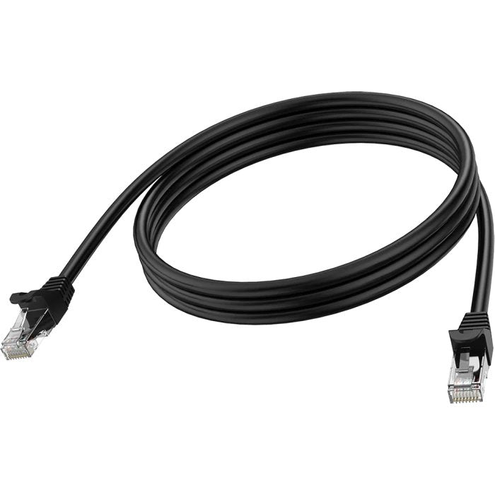 Cable CAT.6 2M RJ45 (m) a RJ45 (m) Par Trenzado Blindado STP CAT.6A 10Gbps 24 Awg With Protector Black