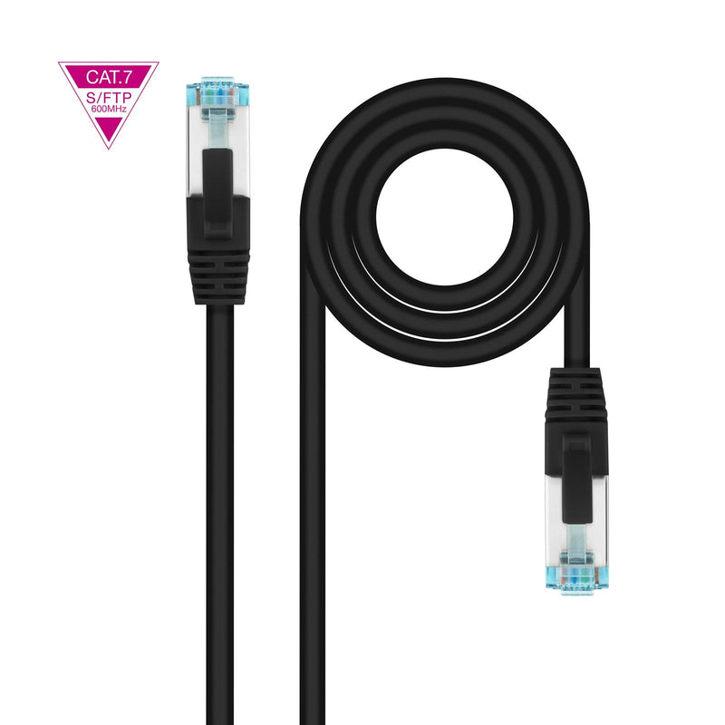Nanocable Cable Network CAT.7 Lszh SFTP Pimf AWG26 1M - Black
