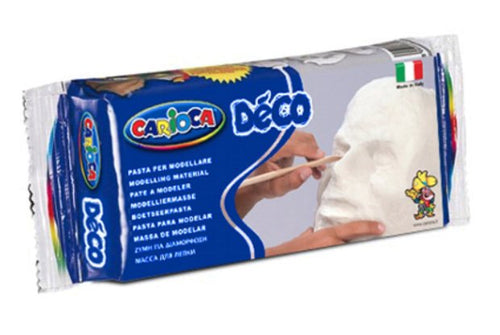 Carioca Deco 500GR Pasta Modelar - Apta Todas Tecnicas Modelaje - Endurece Air Without Coccion - Easy — image 1