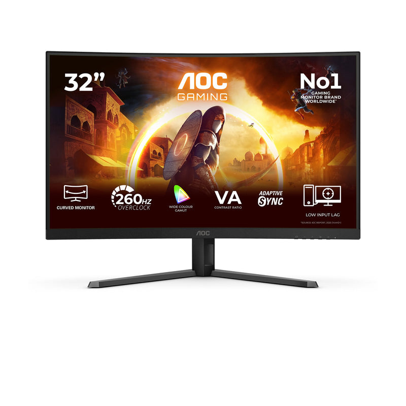 Aoc C32G42ZE 31.5 FHD VA 260HZ Oc 4MS 300CD M2 HDMI 2.0 DP