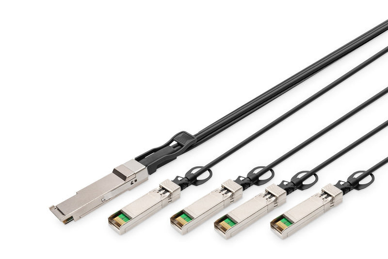 Digitus Cable Connection Directa 40G Qsfp + To 4XSFP + 3M