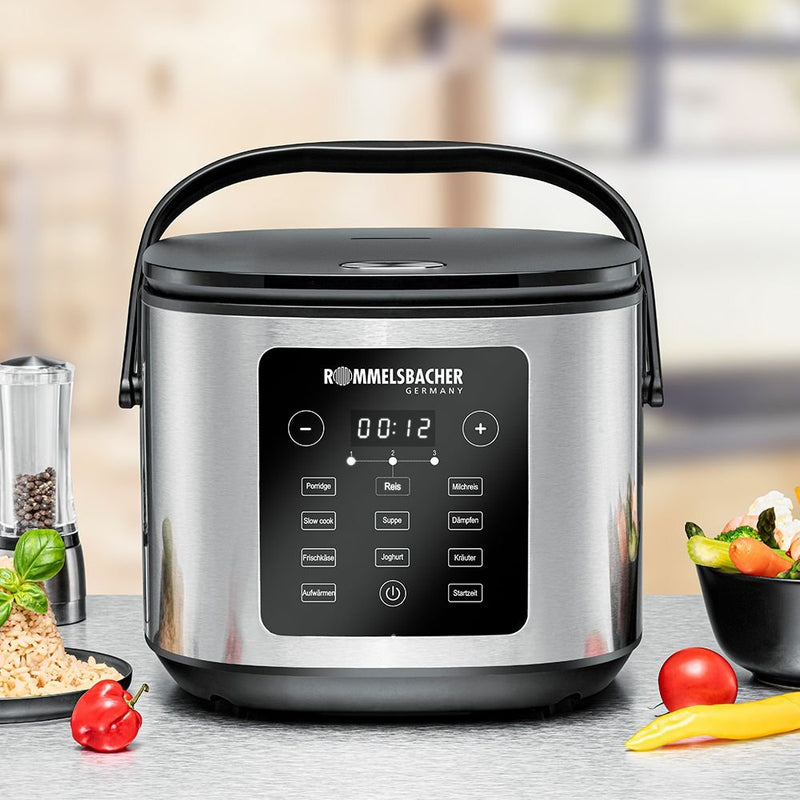 Rommelsbacher Mrk 950 Arrocera 5 L 850W Steel Inoxidable