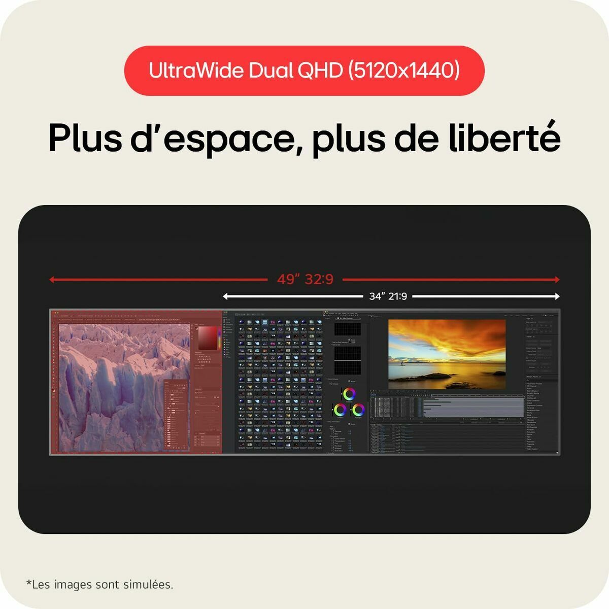 Lg Monitor Lg 49U950A-W 49"