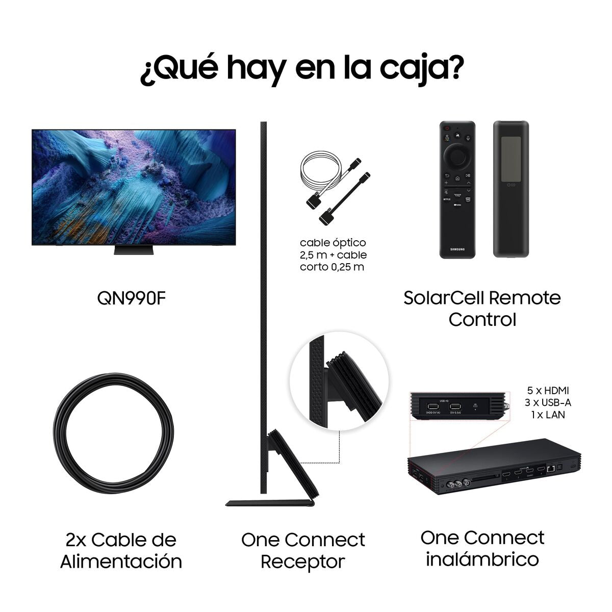 Samsung Smart Tv Samsung Tq98Qn990Ftxxc 98" 8K Ultra Hd Hdr Neo Qled