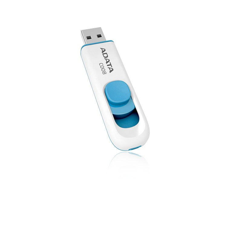 ADATA USB Flash Drive 16GB 2.0 Classic Series C008 White