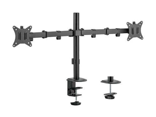 Equip 650157 Stand 2 Monitores 81,3CM 17-32 9KG Black Desk — image 1