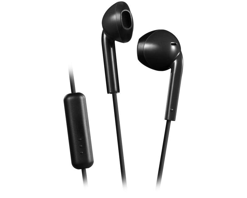 JVC Headphones Intrauditivos HA-F17M With Microphone Jack 3.5 Black