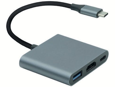 Roline Display Adapter USB Type-c - Hdmi, USB 3.2 Gen 1 Type a, Type-c Pd — image 1