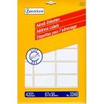 Avery Zweckform Labels Dirección 67,0 X 38,0MM, White