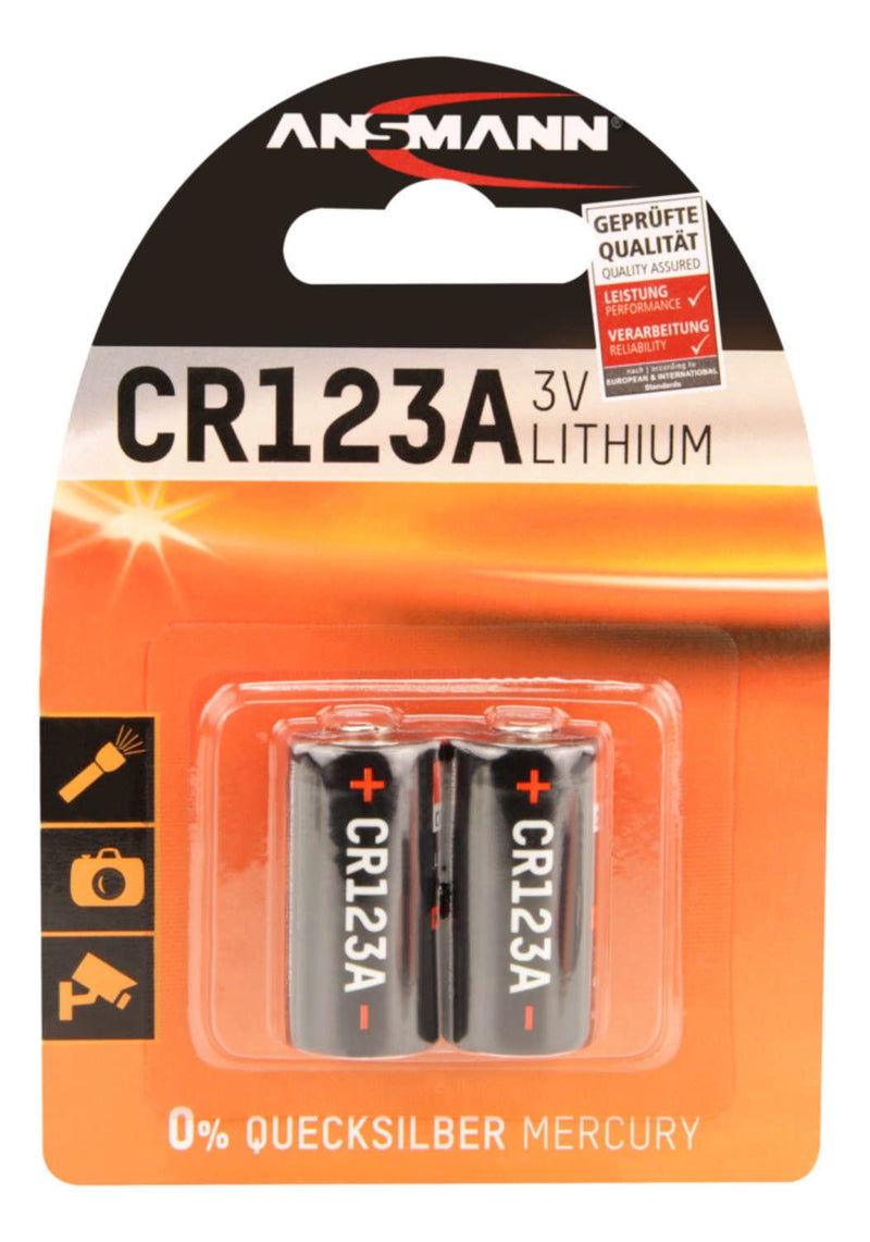 Ansmann Battery Litio CR123A/CR17335 1510-0023