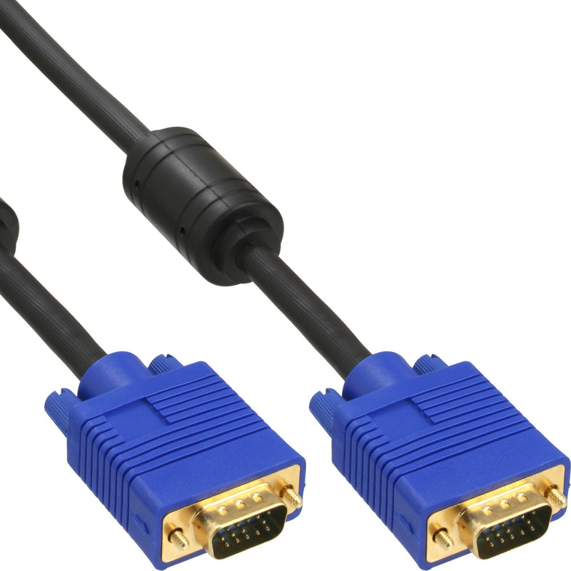Inline Cable S-VGA Premium 15HD Male a Male Black 1M