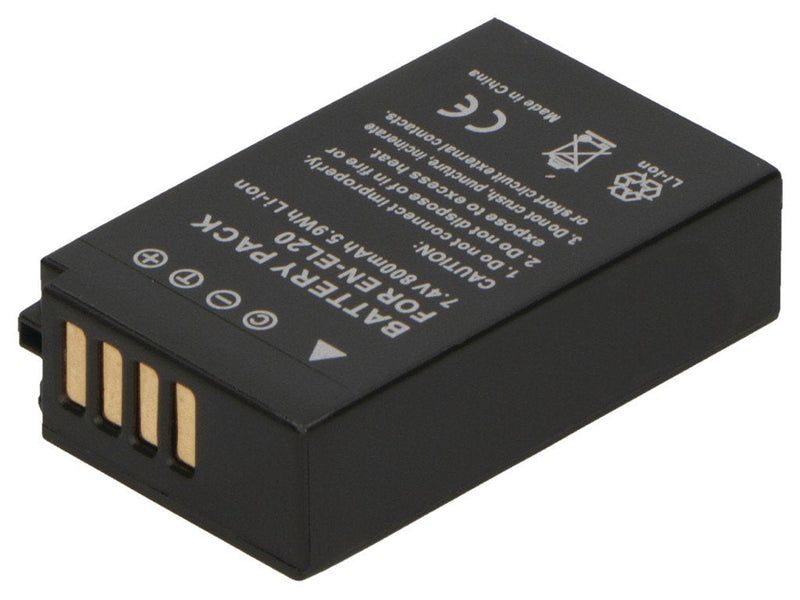 2-POWER DBI9973A Battery Camera/Writer Ión Litio 800MAH