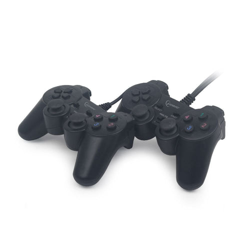 Gembird JPD-UDV2-01 Gamepad PC Black Controller And Wheel — image 1