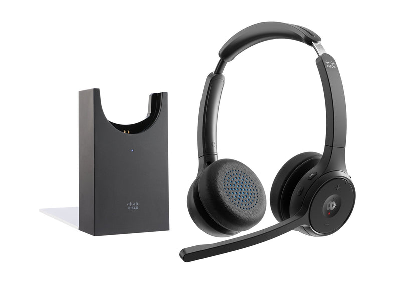 Cisco Headset 722 Auricular Oreja Bluetooth Inalámbrico Negro Carbón Con Base Charging Cisco Webex Certified