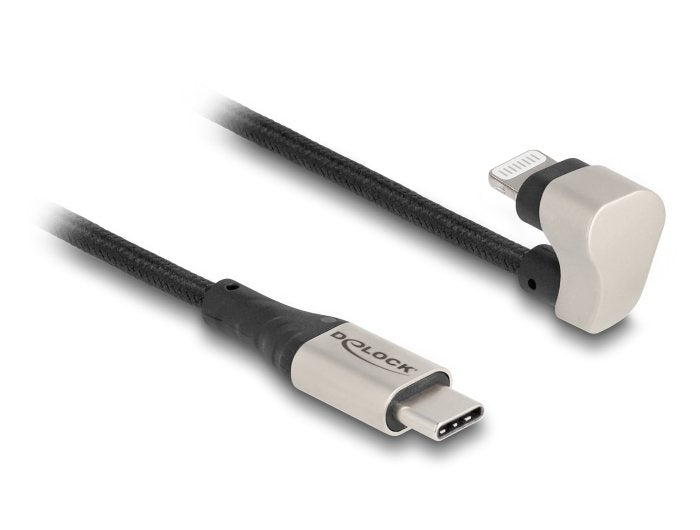 Delock Daten- And Cable Charging USB Type-c a Lightning™ F 180° Angular 2M Mfi