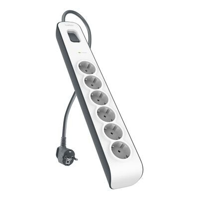 Power Strip With 6 Plugs 2M — image 1