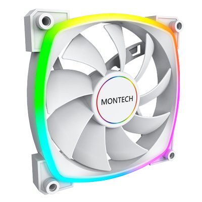Montech Fan PC AX140 PWM 140X140X25 White 140MM AX140 PWM White — image 1