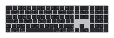 Apple Magic Keyboard With Touch Id And Numeric Keypad For Mac Models With Apple Silicone - Spanish - Black Key — image 1