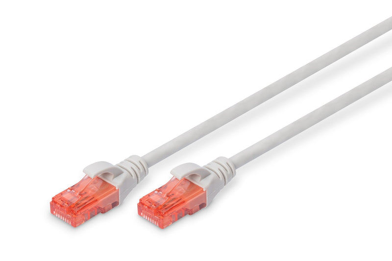 Digitus Network Cable AWG26 CAT.6 U/UTP 5M Grey DK-1612-050