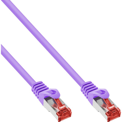 Inline Network Cable S/FTP Pimf CAT.6 250MHZ Pvc Cobre Violet 2M — image 1