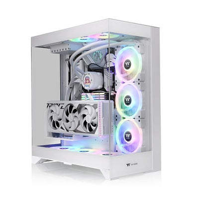 Thermaltake PC Case Midi Cte E550 Tg Snow White — image 1
