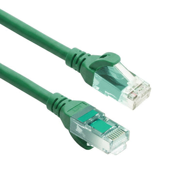 Green 7 Meters Tpe U UTP CAT.6A Ultra-flex Patch Cable Snagless With RJ45 Connectors — image 1