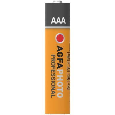 Agfaphoto Battery Alcalina, Micro, Aaa, LR03, 1.5V Professional, Retail Box (10-PACK) — image 1