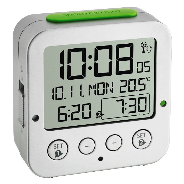 Tfa 60.2528.54 Watch With Alarm Radio Bingo With Temperatura