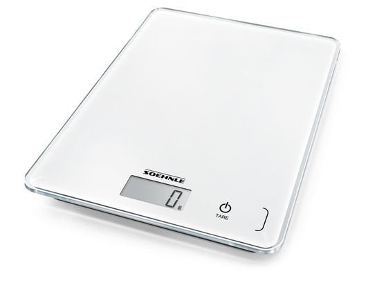 Soehnle Compact 300 White Encimera Plaza Scale Electrónica Kitchen