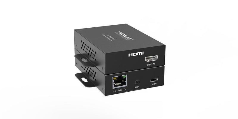HDMI Over IP/PoE Receiver 150M. Max. Resolution
