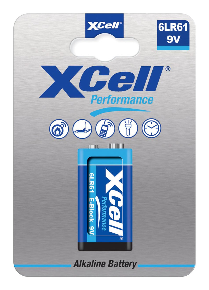 Xcell 115357 Battery Doméstica Battery Body Only Uso 9V Alcalino