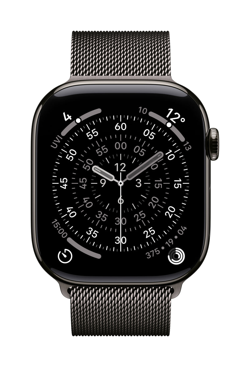 Apple 46MM Slate Milanese Loop - M L