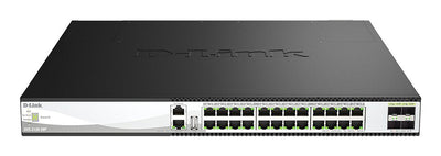 Switch Gestionable L3 D-link Stackable DXS-3130-28P Switch Multigigabit L3 24PX10G + 4PX10/25G SFP28 — image 1