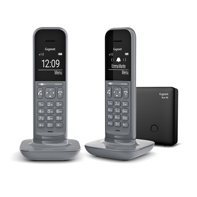 Gigaset Phone Fixed Wireless CL390 Duo Grey
