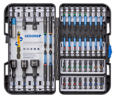 Gedore Set Of Puntas Torsión 666-042, 42 Pieces 3100316 — image 1