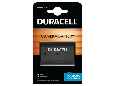 Duracell Digital Camera Battery 7.4V 2000MAH Duracell Replacement Panasonic DMW-BLF19 DRPBLF19 — image 1