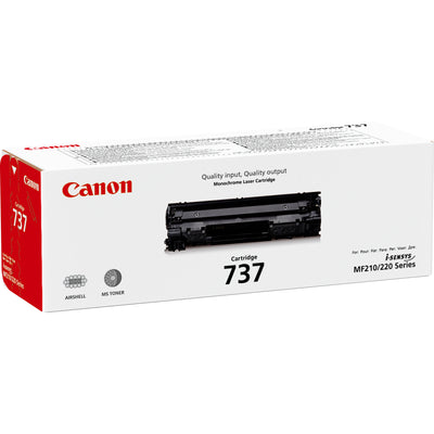 Canon Genuine Toner 737 Black I-sensys LBP151, MF216, MF217, MF231, MF232, MF237, MF244, MF247, MF249, Satera — image 1