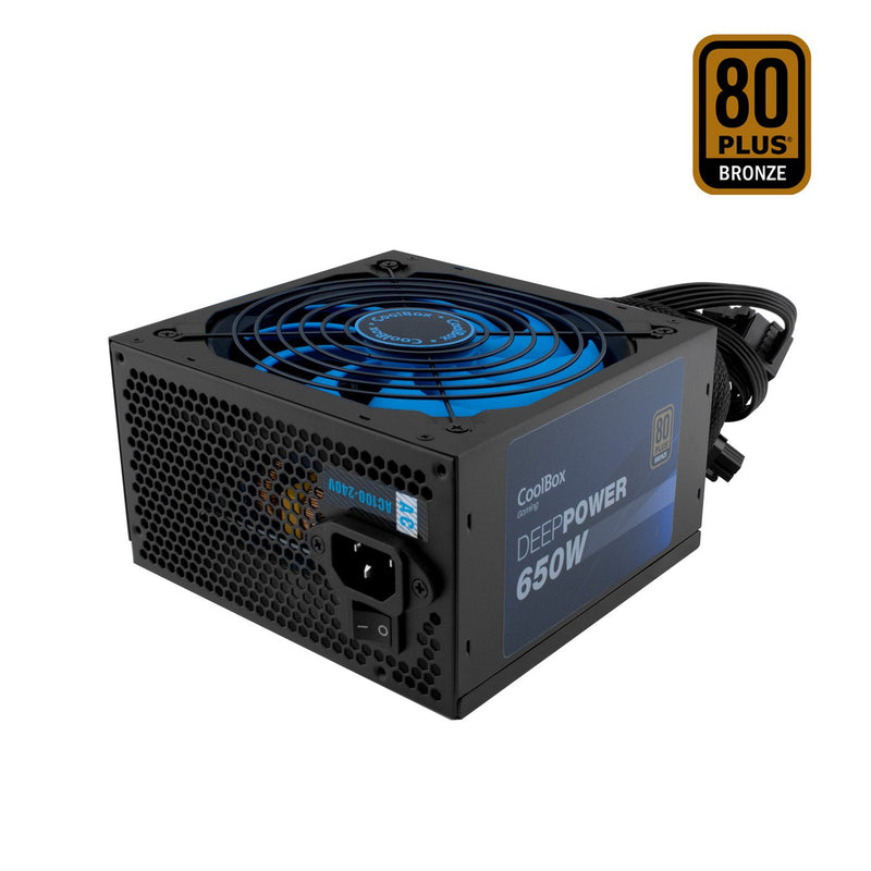 Power Supply Coolbox 650W Deepgaming 650-BZ 80 + Bronze