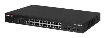 Edimax TGS-5428PLX 24-PORT 2.5GBE L2 Surveillance Vlan PoE + 6-PORT 10GBE Sfp + — image 1