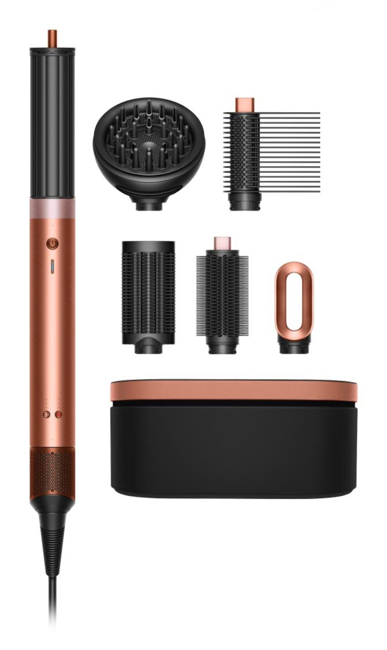 Dyson Hair Dryer And Peinador Airwrap CO-ANDA2X With Difusor HS09 - Amber Silk Edition Regalo)