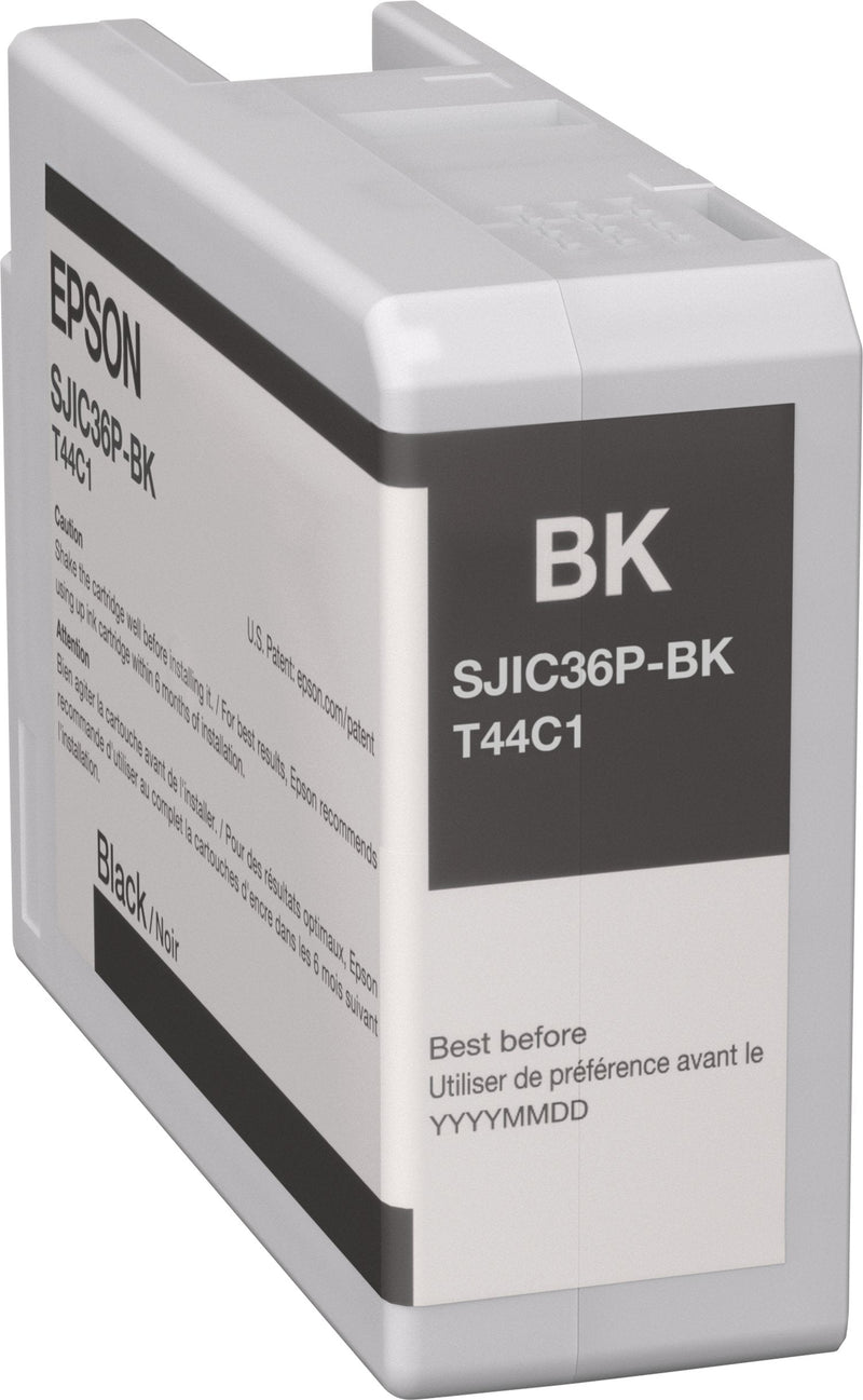 Epson SJIC36P(K): Cartridge Ink Colorworks C6500/C6000 Black