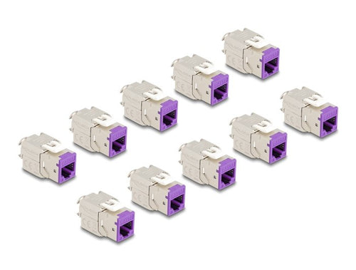 Delock Keystone Modulo RJ45 Female a Lsa CAT.6A W — image 1