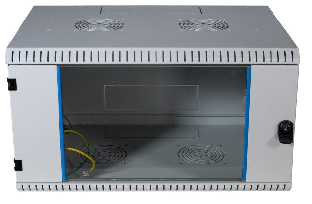 Efb 19 Box Of Wall 9U, Fixed 1 Piece RAL7035, Depth 400MM
