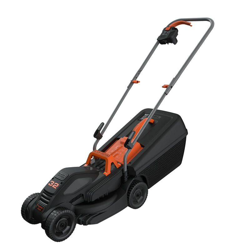 Lawnmower Eléctrico Rotativo Black Decker BEMW351-QS, 32CM, 1000W, Colour Orange And Black
