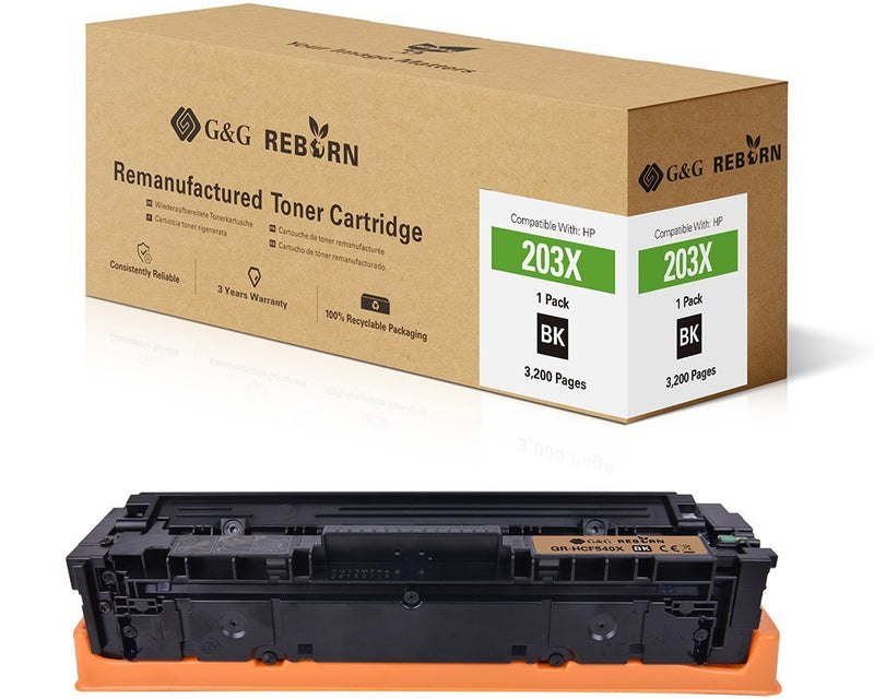 G&g Reborn-toner Compatible With HP 203X / CF540X