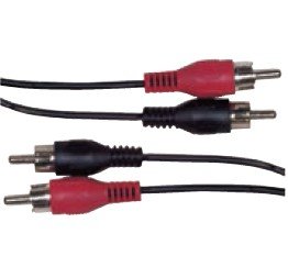 Schwaiger CIK5125 Cable Audio 10M 2 X Rca Black